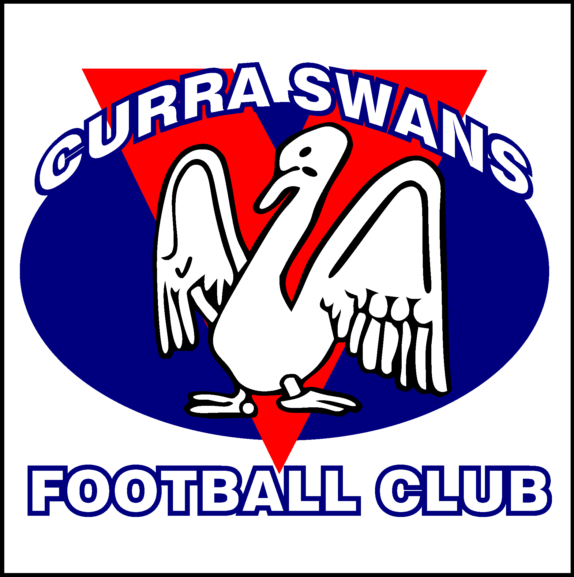 Curra Swans Logo Vector Logo